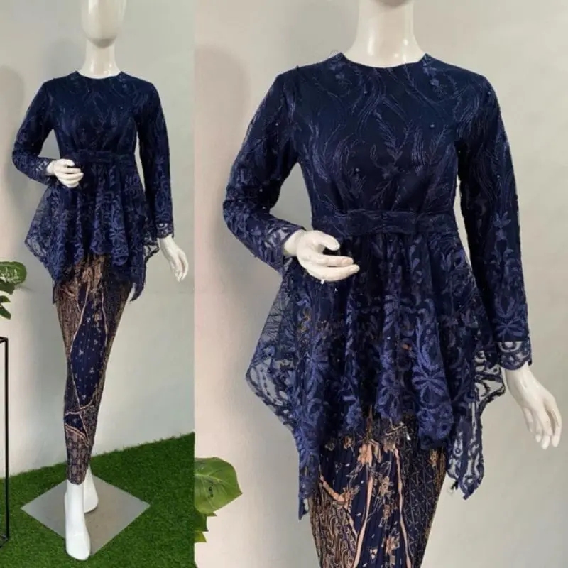 ZHAN.STORE - COD - Kebaya aurora pita gomez/ / Tunik Brokat / Kebaya Modern / Kebaya tile / Kebaya Favorite / Batik Couple/kebaya pesta/kebaya akad/kebaya wisuda/kebaya kondangan/kebaya modern/kebaya terlaris Baju Dress Wanita Setelan 6