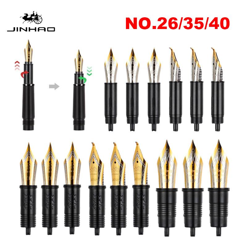 Ngòi Bút Máy Jinhao, Ngòi EF / F / M, 1 / 3 Cái, Thích Hợp Cho Dòng 9019 / X159…