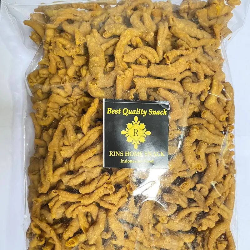 Kripik| keripik Usus Ayam Crispy Original 1kg camilan cemilan 3