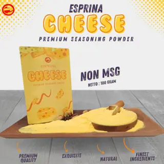 Bumbu Tabur Non MSG - Cheese - Rasa Cheese - Rasa Keju  - Seasoning Powder | Esprina Premium