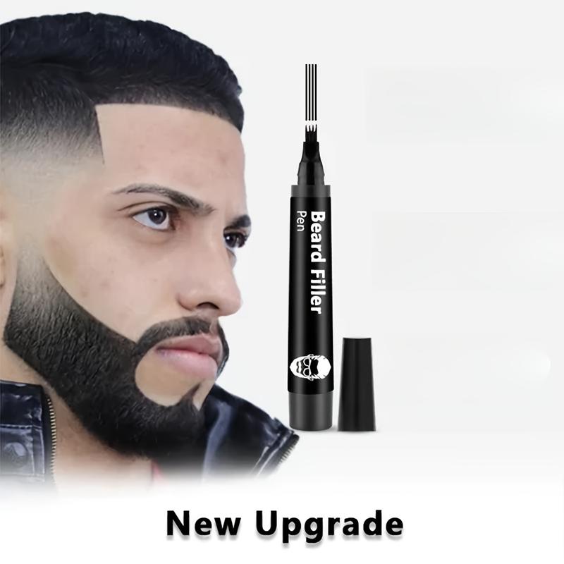 Product Introduction of Beard Filler Pen - Men's Gift Box Set With Vitamin E Detachable and easy-to-use filler pen to easily create a thick beard hairline Beard filler color Father's Day/boyfriend gift 10