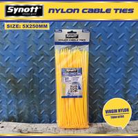 Gambar Kabel Tis 250 mm X 5 mm Cable Ties Kuning isi 100pcs - Kuning 250 mm X 5 mm dari sherlock tools Kota Administrasi Jakarta Timur 1 Tokopedia
