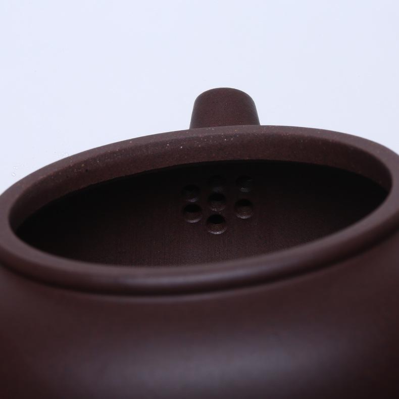Product Introduction of # Purple Clay Pot# [Lifetime Fidelity] Yixing Purple Clay Pot Pure Handmade Famous Authentic Tea Brewing Size Capacity Yixing Original Yixing Clay Teapot Tea Set Purple Clay Handmade Vintage Tang Yu Pot Household 21