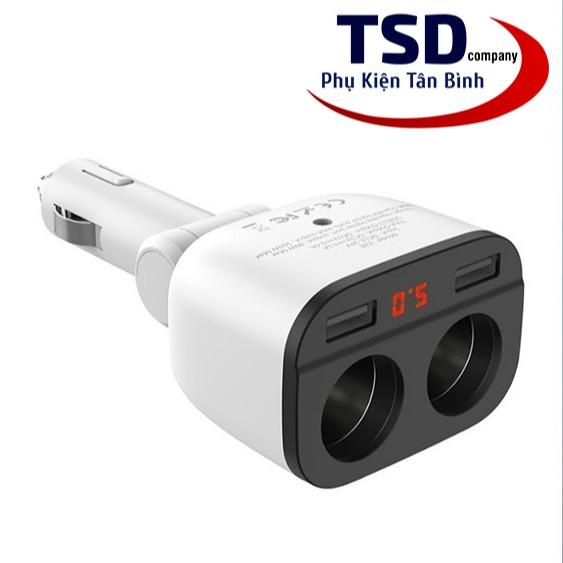 Tẩu Sạc Ô tô Đa Năng Chia Tẩu Hoco Z28 Chính Hãng 7