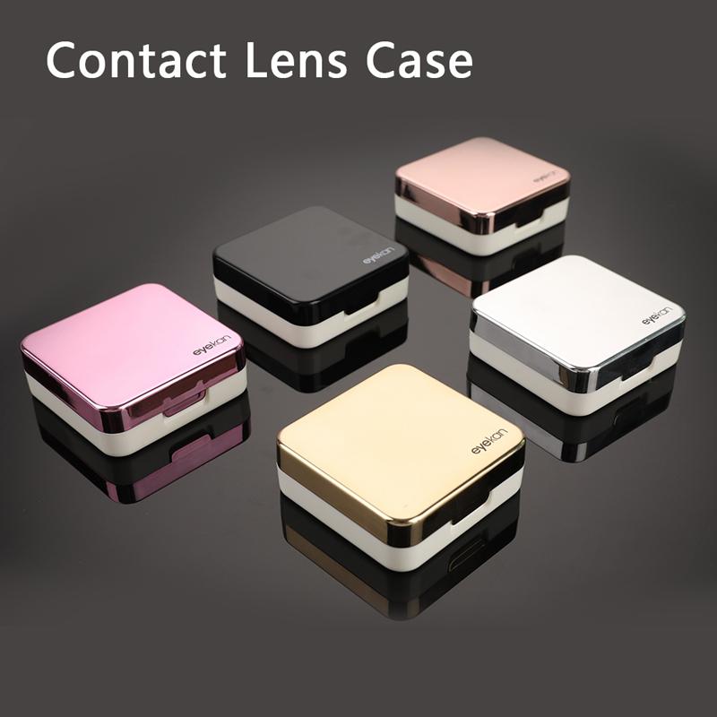 Product Introduction of Fashion Contact Lens Case Mirror Soaking Container Business Travel Holder Kit 14