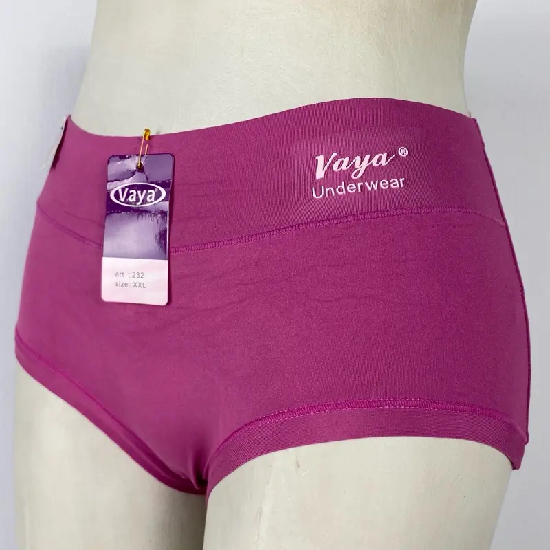 3 Pcs 6 Pcs Celana Dalam Wanita Cd Vaya 232 Adem Lembut Nyaman M L XL 3L Polos Muda Soft 4