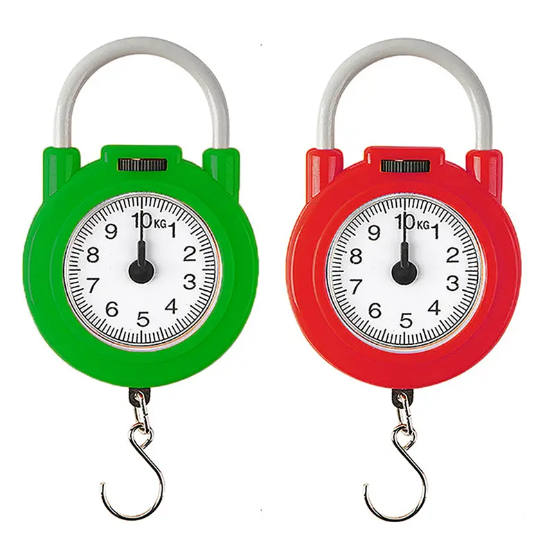 Cân Cơ Học Treo Cầm Tay 10kg, Cân Nhà Bếp, Cân Hành Lý Cá, Cân Lò Xo Cầm Tay Kỹ Thuật Số Độ Chính Xác Cao, Cân Treo