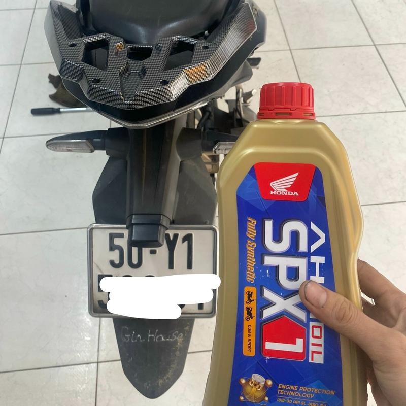 Nhớt AHM SPX1 dung tích 1.2 lít chuyên cho DOHC như Wnner / WinnerX / Sonic / CBR Dầu Nhớt Dầu 6
