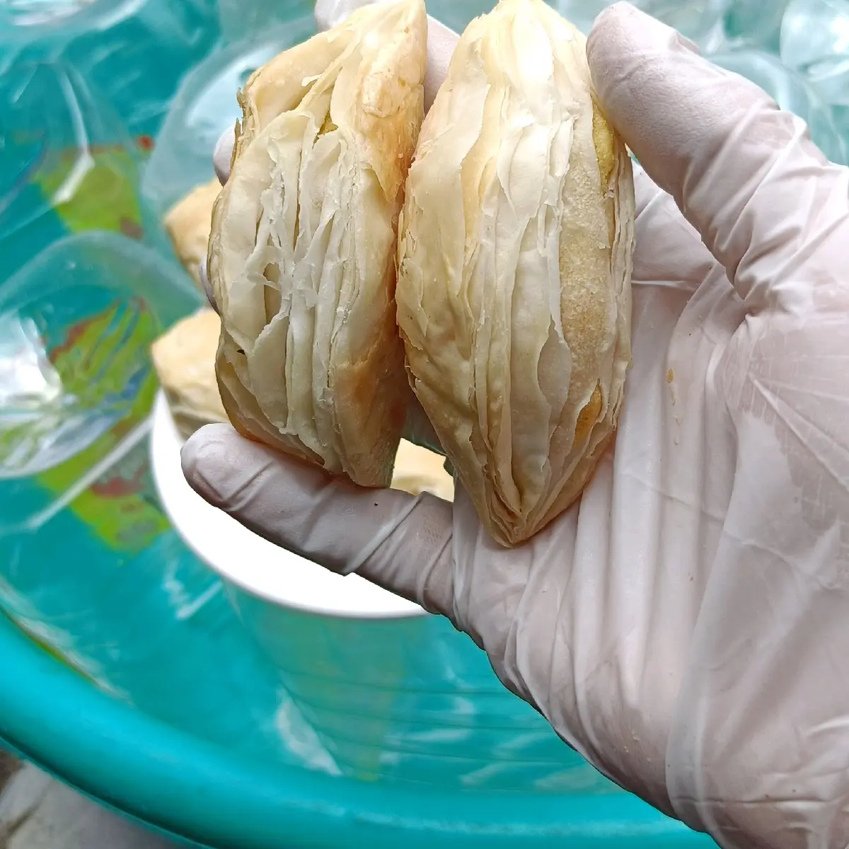 Bánh Quai Vạc Nhân Đậu Xanh 10 Cái Bánh - Thực Ăn Bánh Quy Food