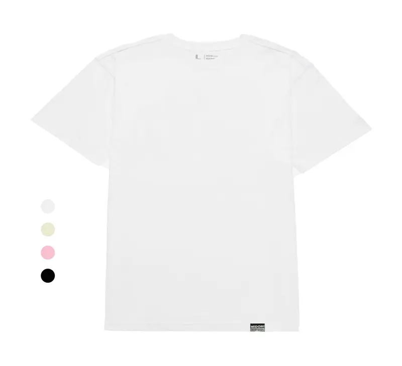 Áo Thun Trơn Form Rộng Tay Lỡ Nam Nữ Unisex | Local Brand MIDORI FOR MAN 4
