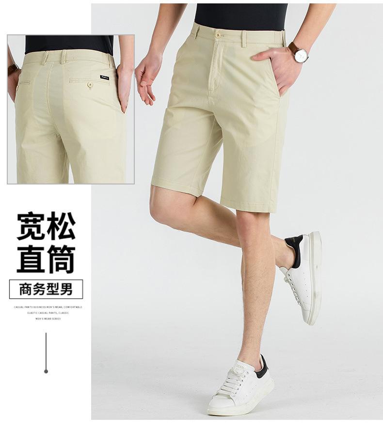 Product Introduction of Men's Shorts, Loose Fit, Plus Size, Casual Pants, Breathable Cotton Material, Suitable for Workwear, Hiking and Sports, Fashionable, Stylish, Men's Clothing, Summer 2024 Collection 18