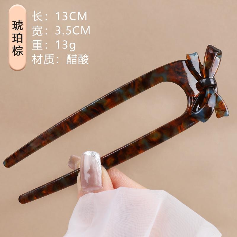 Ghim Cài Tóc, Hình Chữ U, Dây Buộc Tóc Nữ, Kẹp Tóc Càng Cua, Kẹp Tóc, Kiểu Hawksbill, Kiểu Kẹp Tóc, Có Chi Tiết Nơ Women 6