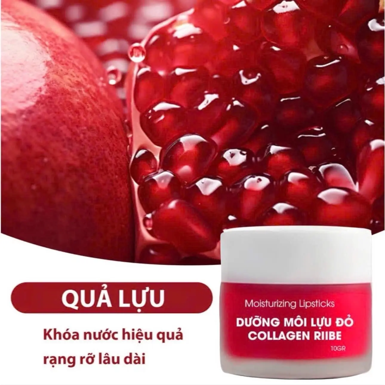 SON DƯỠNG LỰU ĐỎ COLLAGEN RIIBE