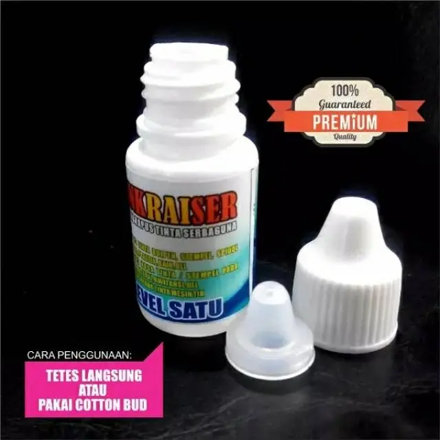 Penghapus Tinta INKRAISER toner Stempel Print Ketikan Putih Plastik Cairan Mesin Printer 5