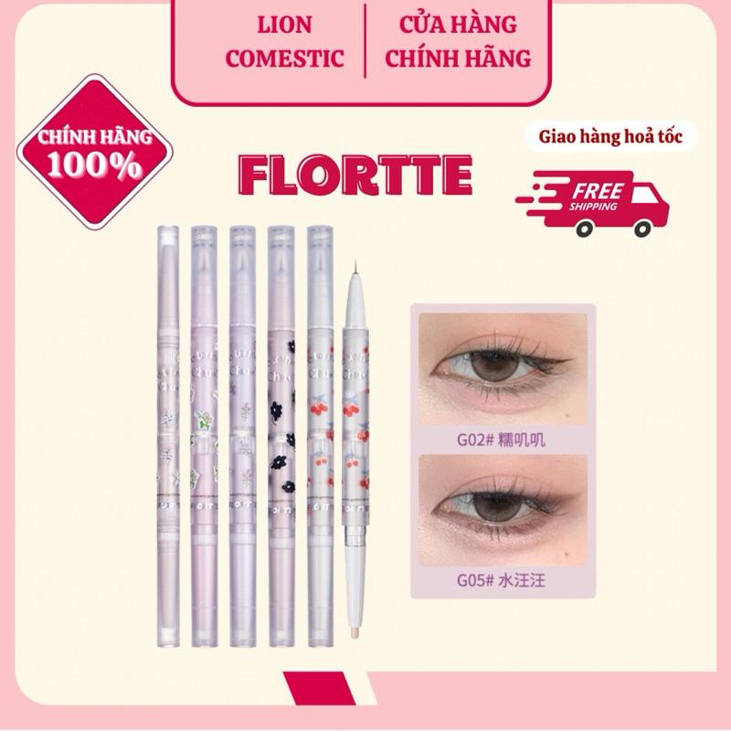 [FLORTTE] Bút Kẻ Bọng Mắt 2 Đầu Flortte Nice To Meet Chu