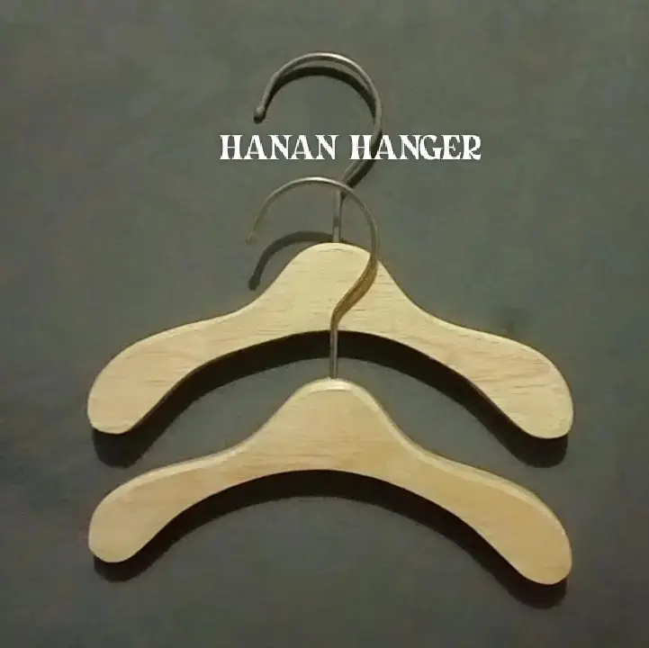 HANGER KAYU MINI PET Pakaian baju kucing baju anjing baju boneka 1