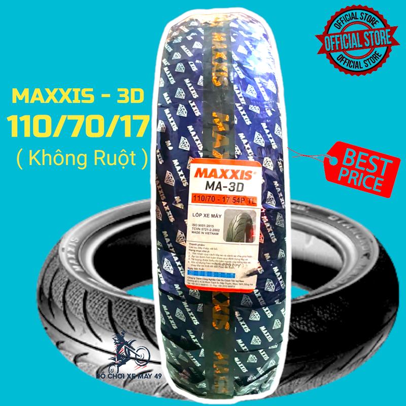 Vỏ Lốp Xe Máy Maxxis 3D Gai Kim Cương - 110/70/17 Cho Exciter 135 Exciter 150 Winner
