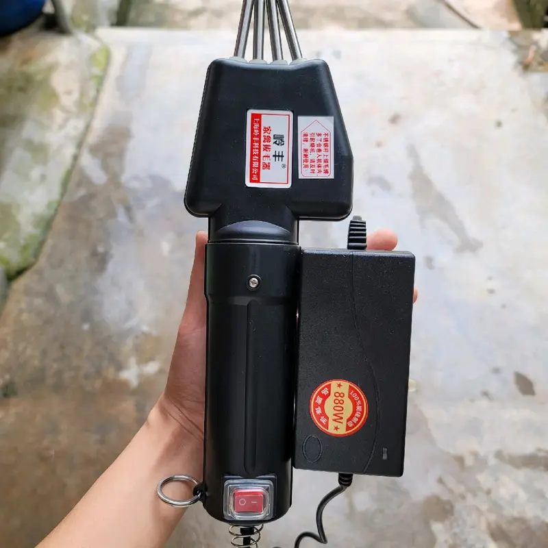 [S24ULTRA] Siêu Máy Nhổ Lông Vịt 4 mũi kẹp, công suất 880W 8