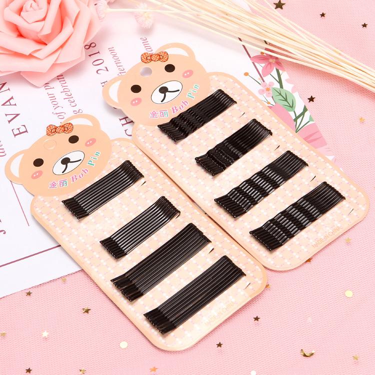 Bộ 36 kẹp tăm có kích thước tiện lợi dùng kẹp tóc con tạo kiểu tóc cho nữ K171 kẹp  xước