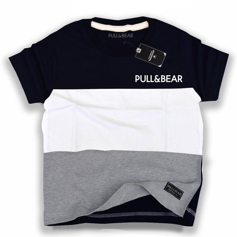 Kaos Distro Anak Laki Laki Perempuan Model Aplikasi Umur 1-12 Tahun Bahan Katun 30s Combed 2