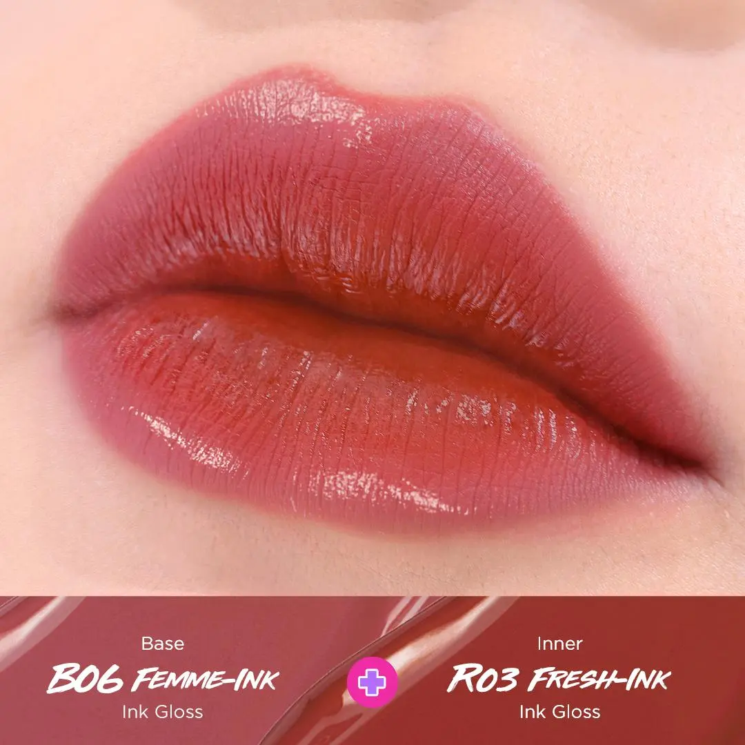 OMBRE [Gloss] 06 Femme Ink + [Gloss] 03 Fresh Ink