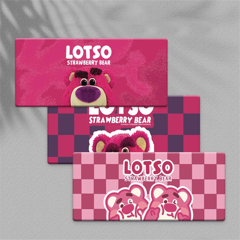 Product Introduction of Mouse Pad Mousepad Keyboard Sticker Cute Character Karakter Lucu Strawberry Bear 16
