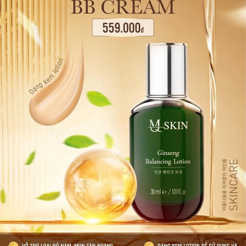  Sản phẩm BB Cream thay da nhân sâm MQ Skin chính hãng 