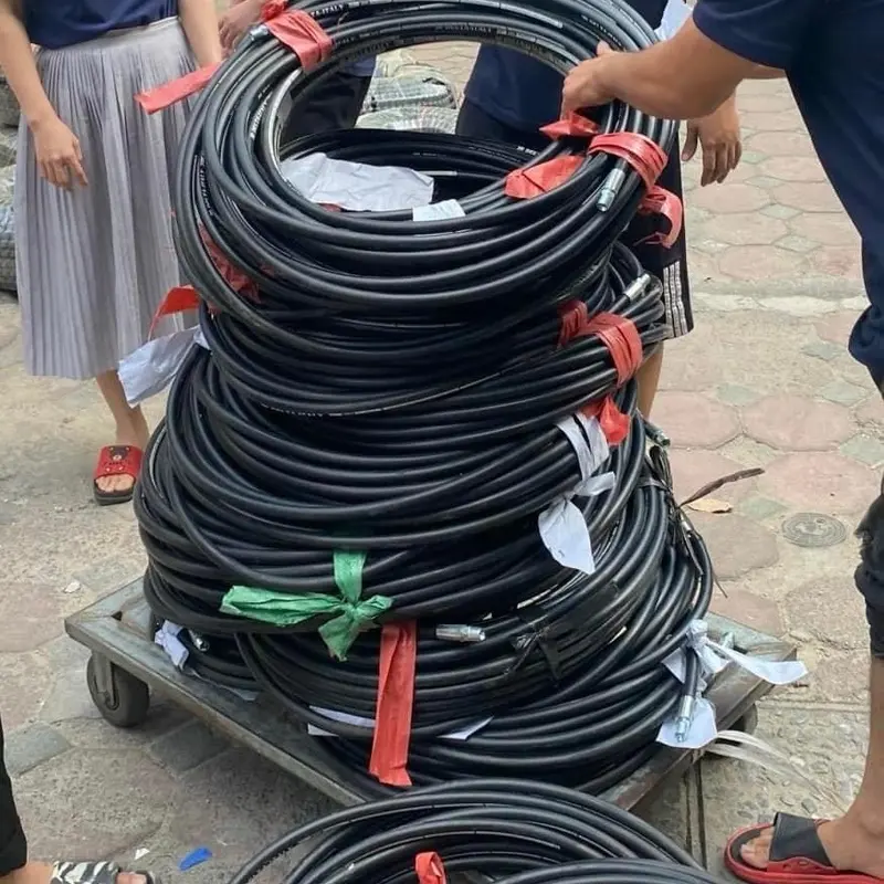 Dây rửa xe cao áp Trơn 10m 4