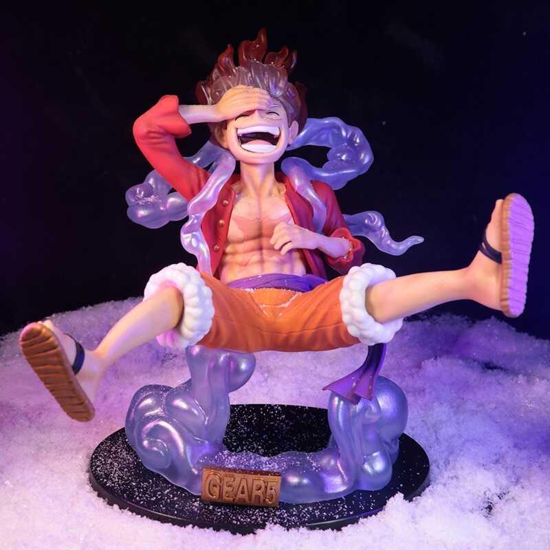 Product Introduction of Mô Hình One Piece Gear 5, 17cm, Sun God Luffy Nika, Làm Bằng PVC, Mô Hình Tượng Hành Động, Đồ Chơi Mô Hình Sưu Tập 5