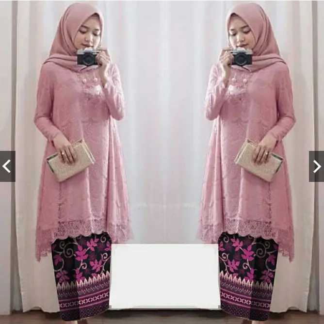 SET KEBAYA SAFITRI  / SETELAN BATIK KEBAYA SIZE XL 4
