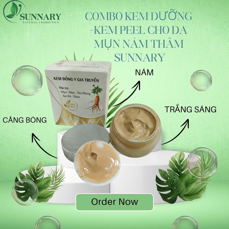 Product Introduction of (Tặng  sữa rửa mặt đông y) KEM cao sâm lạnh cốt sâm tươi bong mụn thâm nám trắng sáng Skincare Chăm Sóc Da Làm Đẹp Da Nữ 10