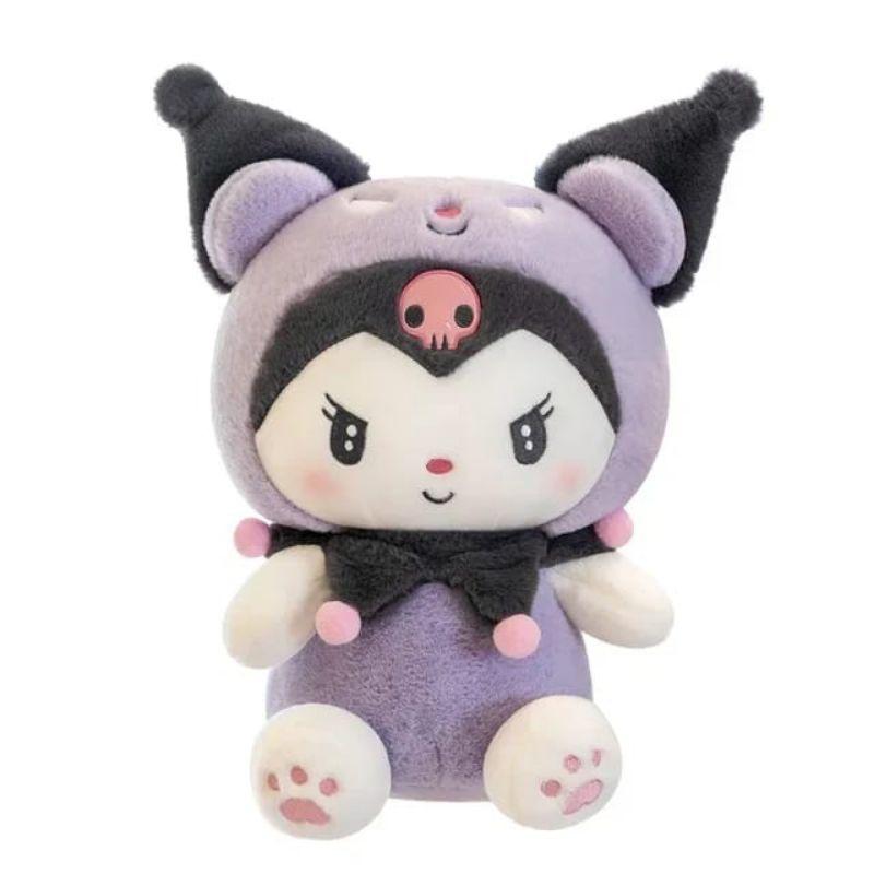 60CM Boneka Sanrio Kuromi Hot Toys Mainan Anak Boneka Kado Ulang Tahun 6
