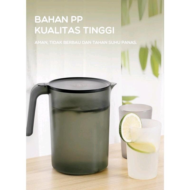 SAMONO TEKO AIR PLASTIK TAHAN PANAS DINGIN BPA FREE PITCHER MINUM 2L 0