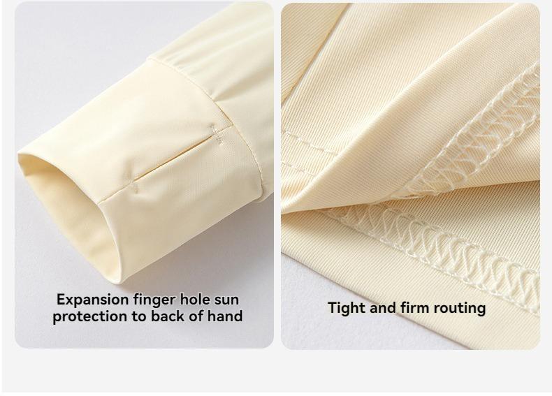 Product Introduction of Outdoor Ice Silk Sun Protection Clothing with Pocket, New UV-Proof Sunshade Light Sun-Protective Clothing, Outdoor Sports Thin Section Hooded Jacket 16