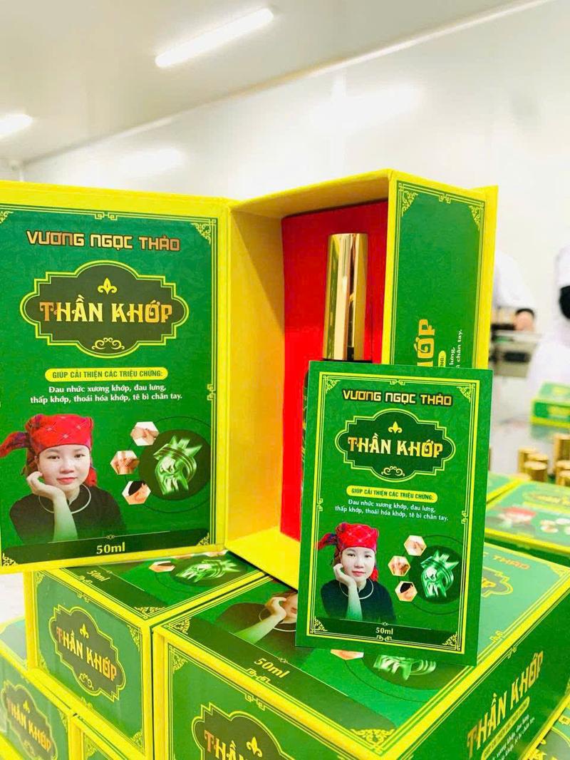 Product Introduction of ....1Lọ Xịt Khớp Vương Ngọc THảo FREESHIP 1