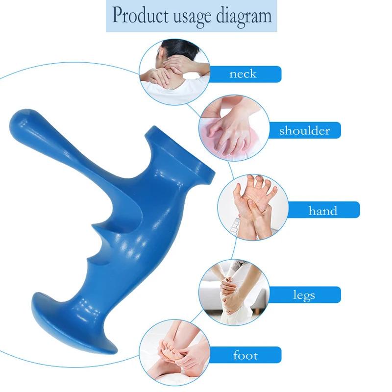 Máy Massage Hình Chữ T, Dụng Cụ Massage Trị Liệu Chức Năng Sâu Thủ Công, Áp Lực Ngón Tay Cái, Điểm Kích Hoạt, Dành Cho Cơ Thể Đầy Đủ, Dán Thư Giãn Cơ Bắp, Để Thư Giãn Ngón Tay Cái 2