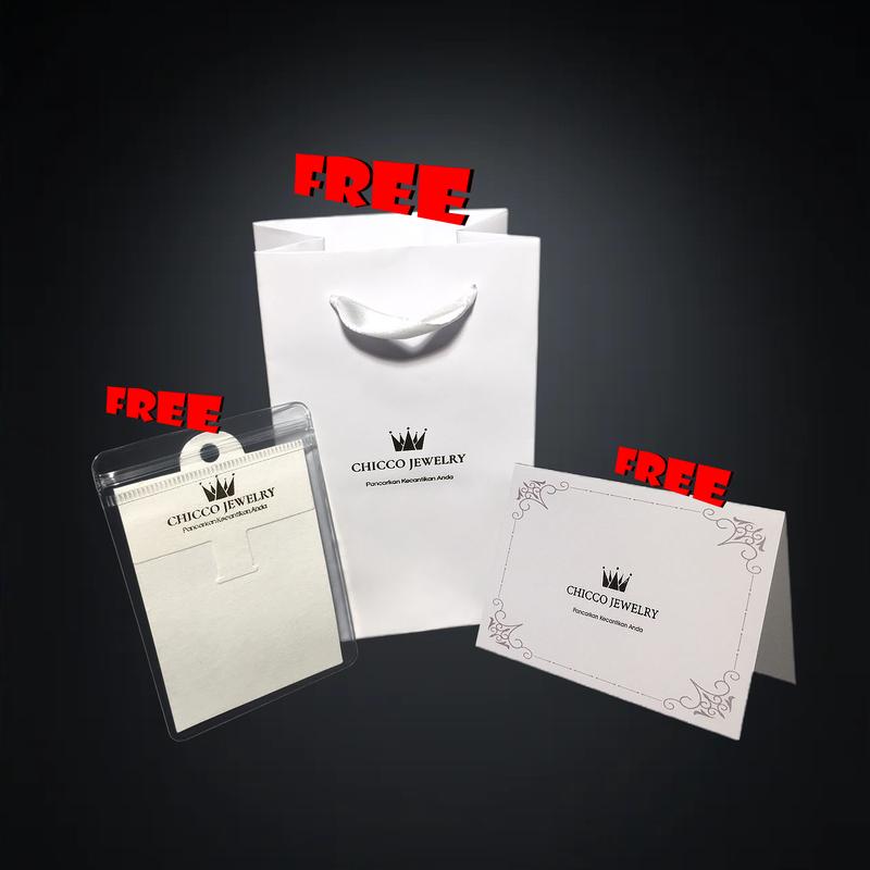 Jewelery Paket Kalung Tangan Couple Elegan Cantik Kombo Carat  Adjustable Berkualitas Tinggi Dengan Desain Yang Elegan wanita Couple wedding Pasangan Cowo Pria Anti Karat Luntur Berubah Garansi 1Tahun  Cincin Anting COD 03 3