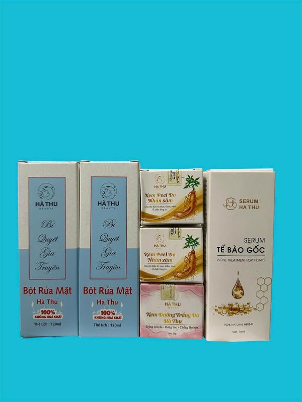 Bộ kem peel chăm sóc da mặt ( tặng thêm 1 bột rửa mặt) Skincare Peel Da