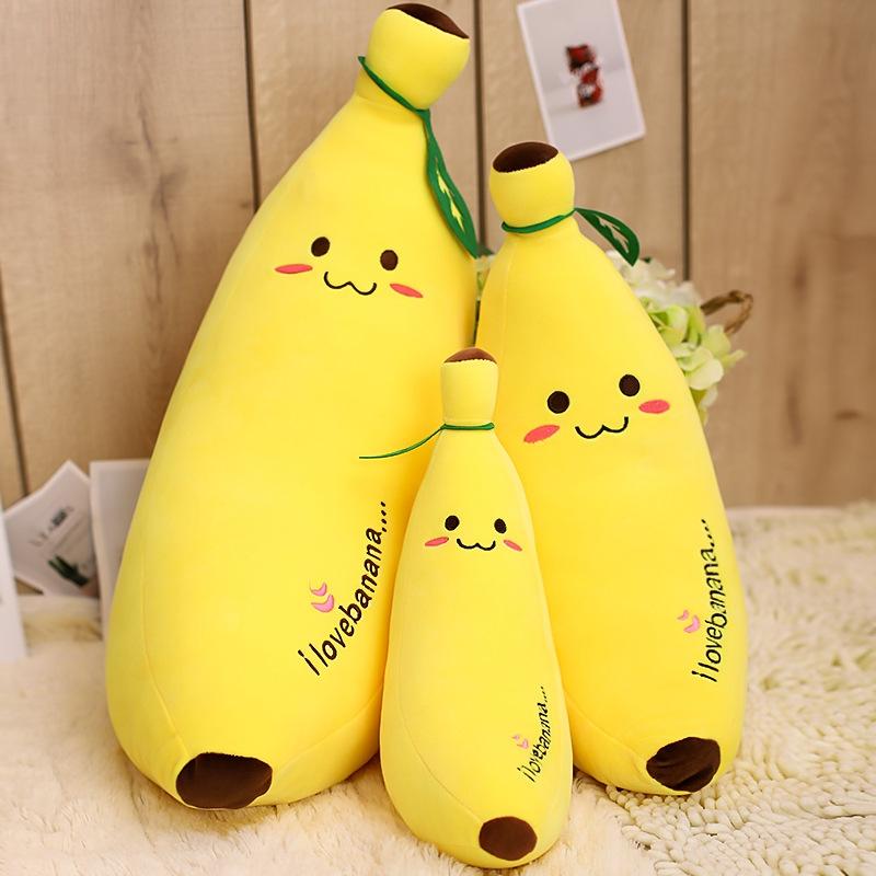 Gối Ôm Quả Chuối Mềm Nhồi Bông Cao Cấp Gấu Bông City