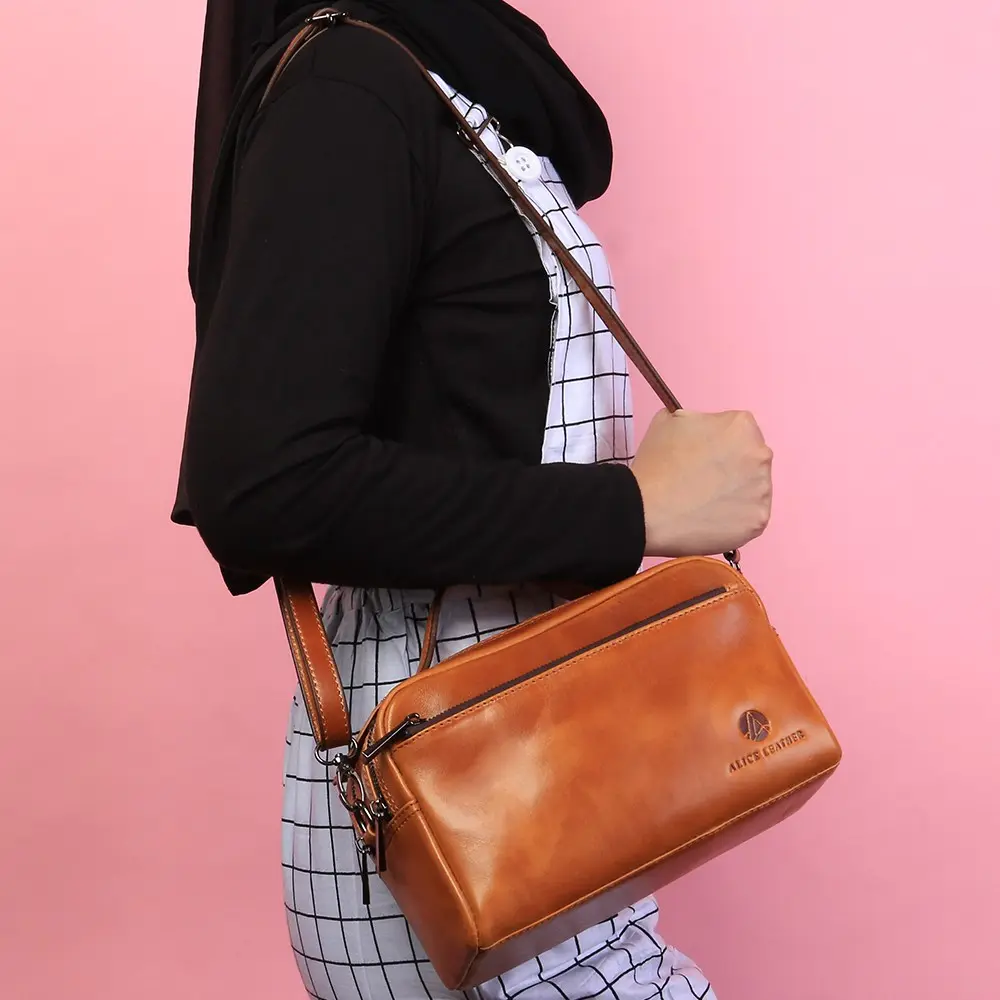 LUXY LX2370 TAS SELEMPANG WANITA HOBO EMBOSS FREE BOX + PAPERBAG Slingbag
