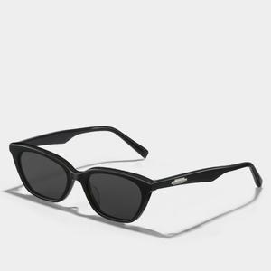 FSG7 Flat Sunglasses Western Frame Style Sunglasses High Quality Super Model Eyewear Cermin Mata Hitam Black Frame Silver Fashion Side Matte Kacamata