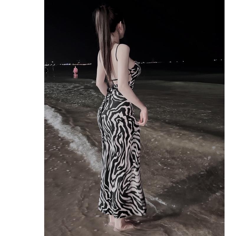 D23 - Đầm Chữ A Đan Lưng Mai Bùi Store ( Thun lạnh thường - Mỏng vừa mang)