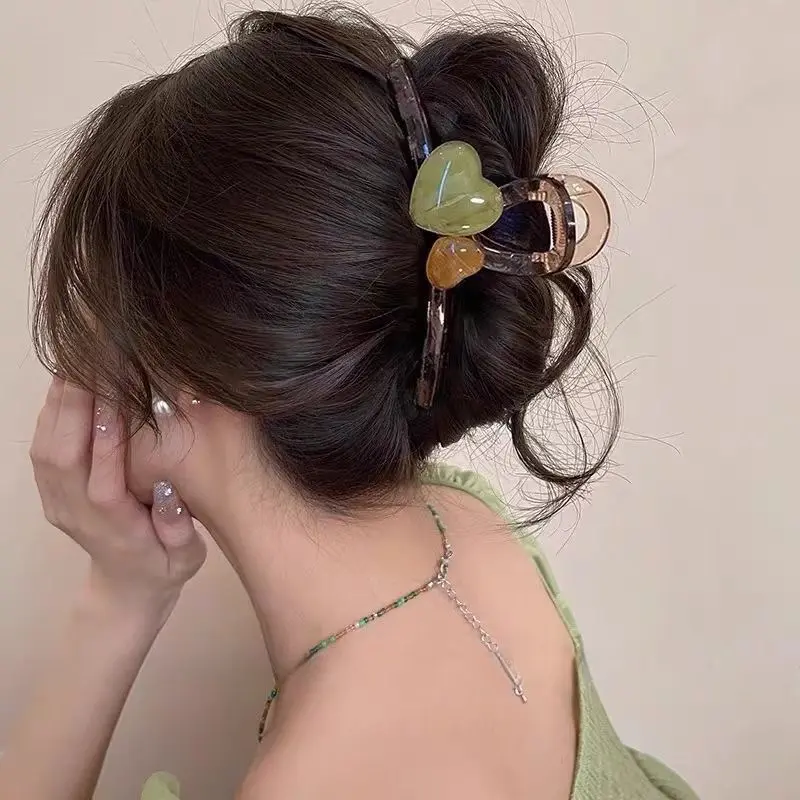 New Large Shark Clip, High-End Caring Clip, Female Hair Accessories, Headwear, Summer High-End Hair Clips, Back Head Clips