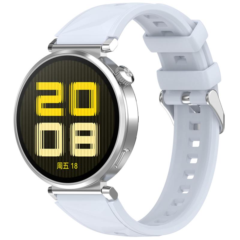 Product Introduction of Jalur 18mm, Sesuai untuk Jam Tangan Huawei GT5 41mm dan GT5 Pro 42MM, Penggantian, Tali Silikon, Serasi dengan Jam Tangan Huawei GT4 41mm, untuk Wanita dan Lelaki 39