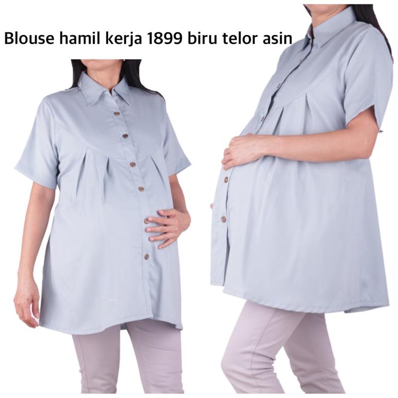Blouse Kerja Hamil & Menyusui 1899 4