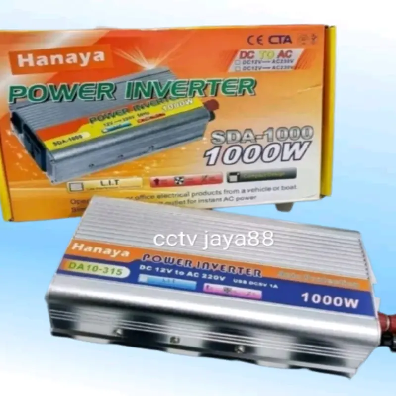 POWER INVERTER DC ke AC Aki listrik Serbaguna Daya Besaar 1000W 0