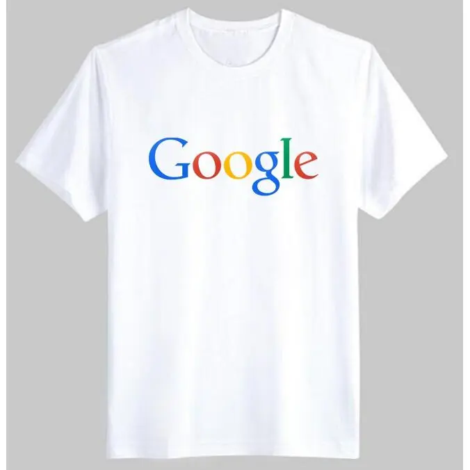 Áo Thun In Hình logo Google Vài Dày Mịn WIT-FASHION Phom Xuông Dùng Chung Cho Nam Và Nữ Menswear Cotton Cổ Tròn Kem 6