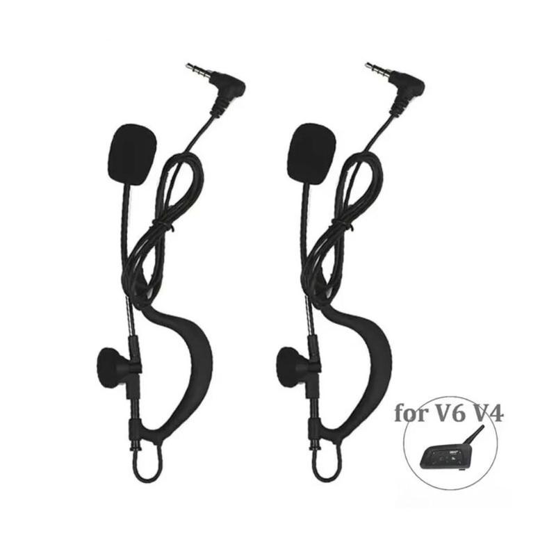 Phụ kiện tai nghe Giắc cắm 3.5mm Tai nghe trọng tài bóng đá Móc tai Hệ thống…