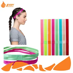 [Fiery Sport] Mini Hair Band Double Band Sport / headband pita ganda Outdoor Anti Air Nyaman Uniseks