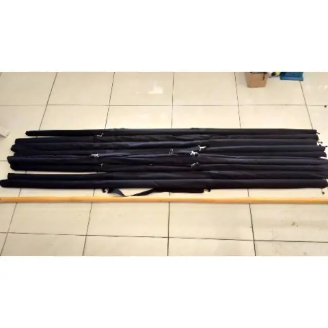 Toya tongkat Rotan dan sarung toya 1 paket alat pencak silat 0